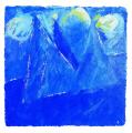 Kék angyal, 1998, a, m papír, 75x75 cm